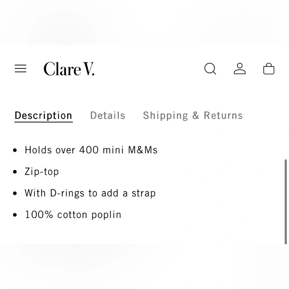 Clare V. Lil Zip Sac - Picture 5 of 9